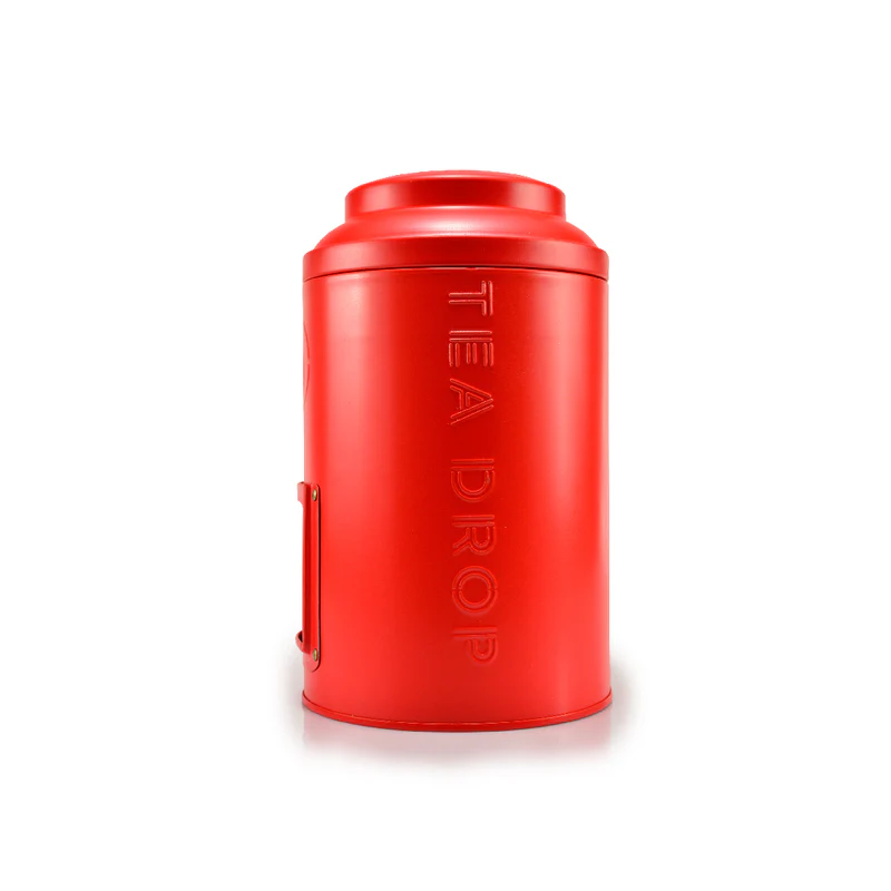 Empty Tea Drop Food Service Tins