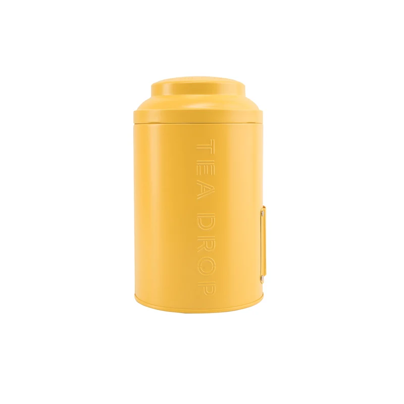 Empty Tea Drop Food Service Tins