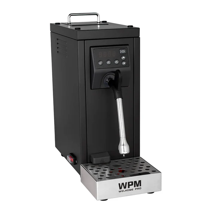 WPM Temperature Control Milk Steamer MS-130T Black (Australia version)
