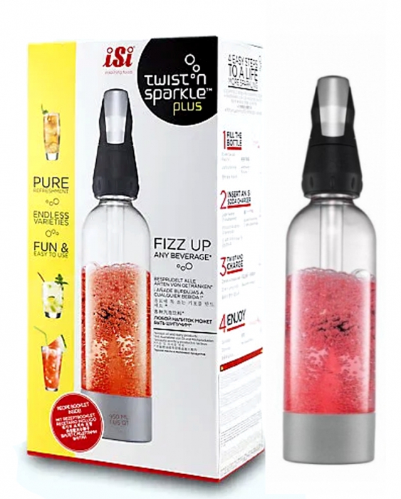 iSi Twist n Sparkle, Include: Bottle & Charger Head