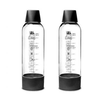 [100630] iSi Twist n Sparkle Plus (Pack of 2 Bottles 950ml)