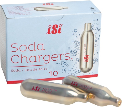 [000499] iSi Soda Chargers Gas CO2 10pcs/box